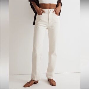 Madewell NWT The 90’s Straight Jeans Size 29 in Vintage Canvas | High Rise